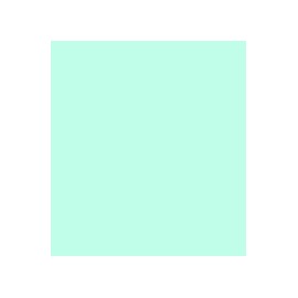 PIQUE GLOW CF 65% POL 35% ALG  135 CMS MENTA