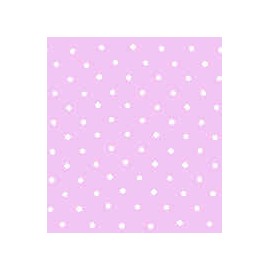 ORGANDI ROYAL CF FSIA 65% POL 35% ALG  135 CMS LILA-PUNTOS